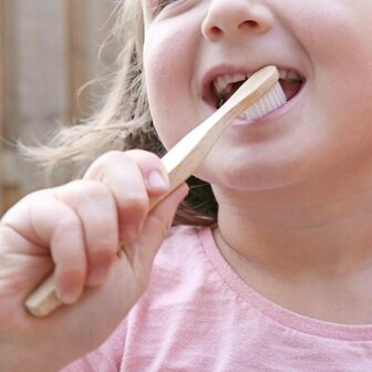 Bamboe tandenborstel voor kinderen - Zacht