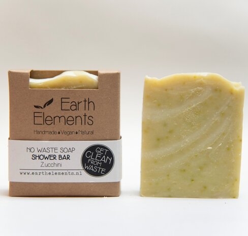 No Waste Soap Bar met Courgette 